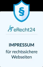 eRecht24 Impressum-Siegel